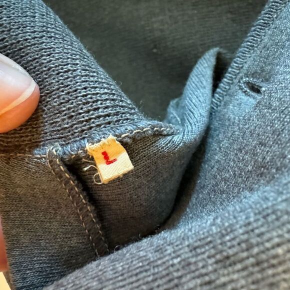 Vintage Parisian 100% Wool Vest - Picture 3 of 6